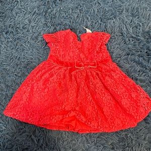 Coral Girls Dress Carters 9m